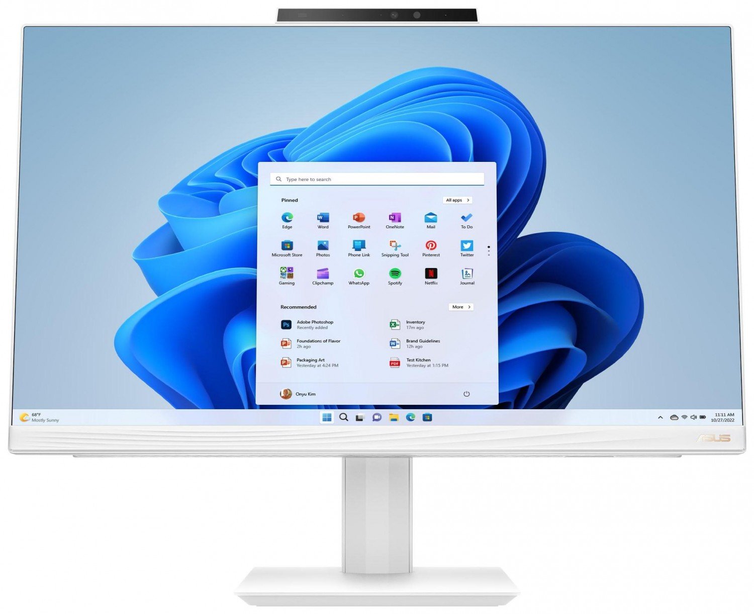 All in one ASUS All in One A5402WVARK-WPC003X - Intel Core 7 - 150U | 23,8'' FHD | 16GB | 512GB | W11Pro