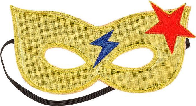 Maska Souza! Superbohaterka 107153 złoty