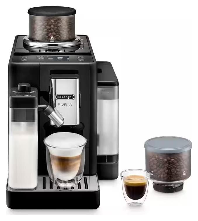 Ciśnieniowy automatyczny De'Longhi Rivelia EXAM 440.55.B czarny