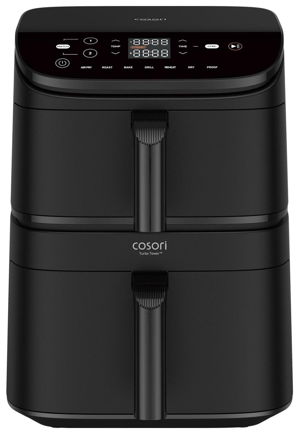 Beztłuszczowa Cosori Turbo Tower CAF-DC121-AEUR czarny