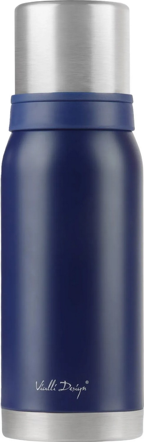 Termos Vialli Design Fuori 1L granatowy