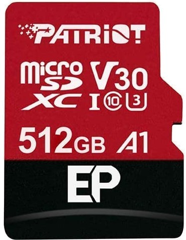 Patriot EP Series 512GB microSDXC V30