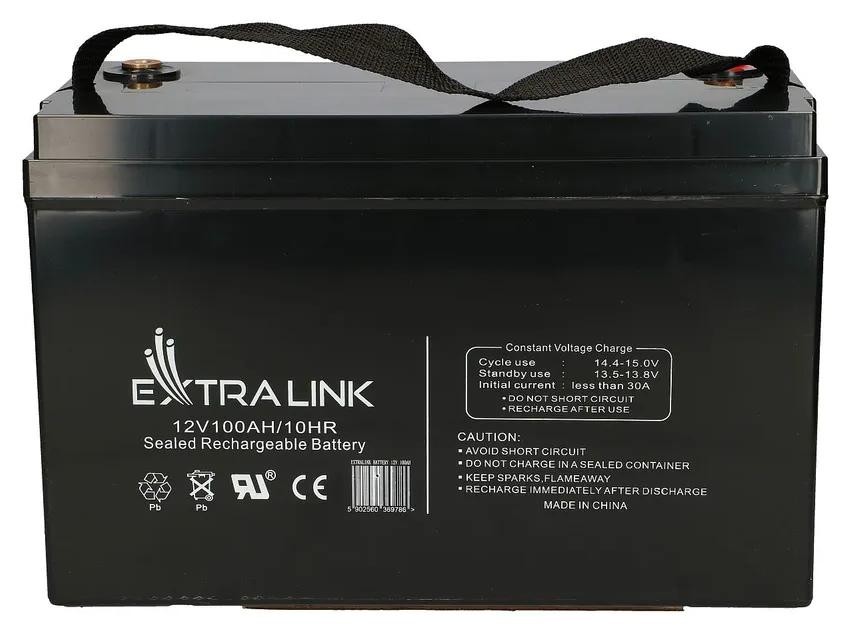 Extralink AGM 12V 100Ah | Akumulator | bezobsługowy