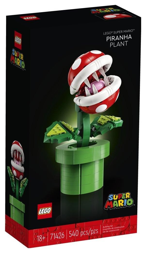Klocki konstrukcyjne LEGO Super Mario 71426 Kwiatek Pirania