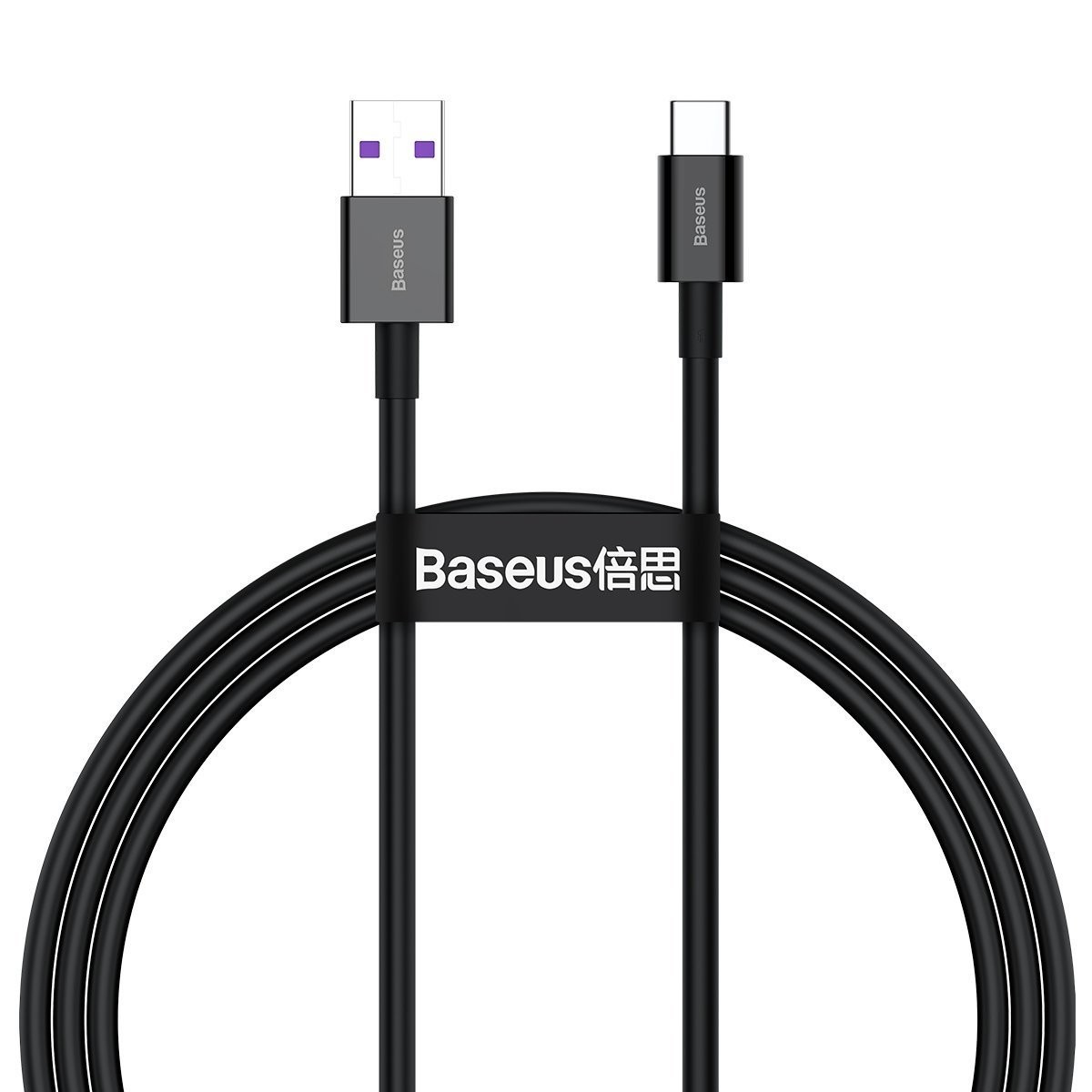 Baseus Superior Series USB do USB-C, 66W, 1m (czarny)