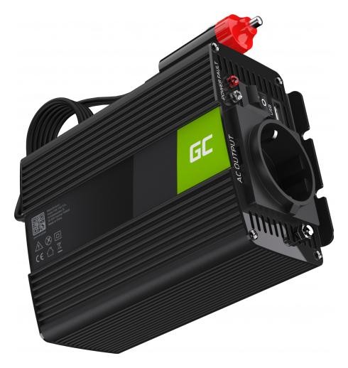 Green Cell 12V na 230V 150W/300W czysta sinusoida