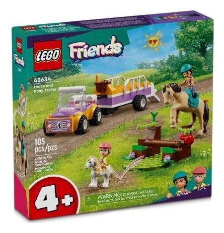 Klocki konstrukcyjne LEGO Friends 42634 Przyczepka Dla Konia I Kucyka P8