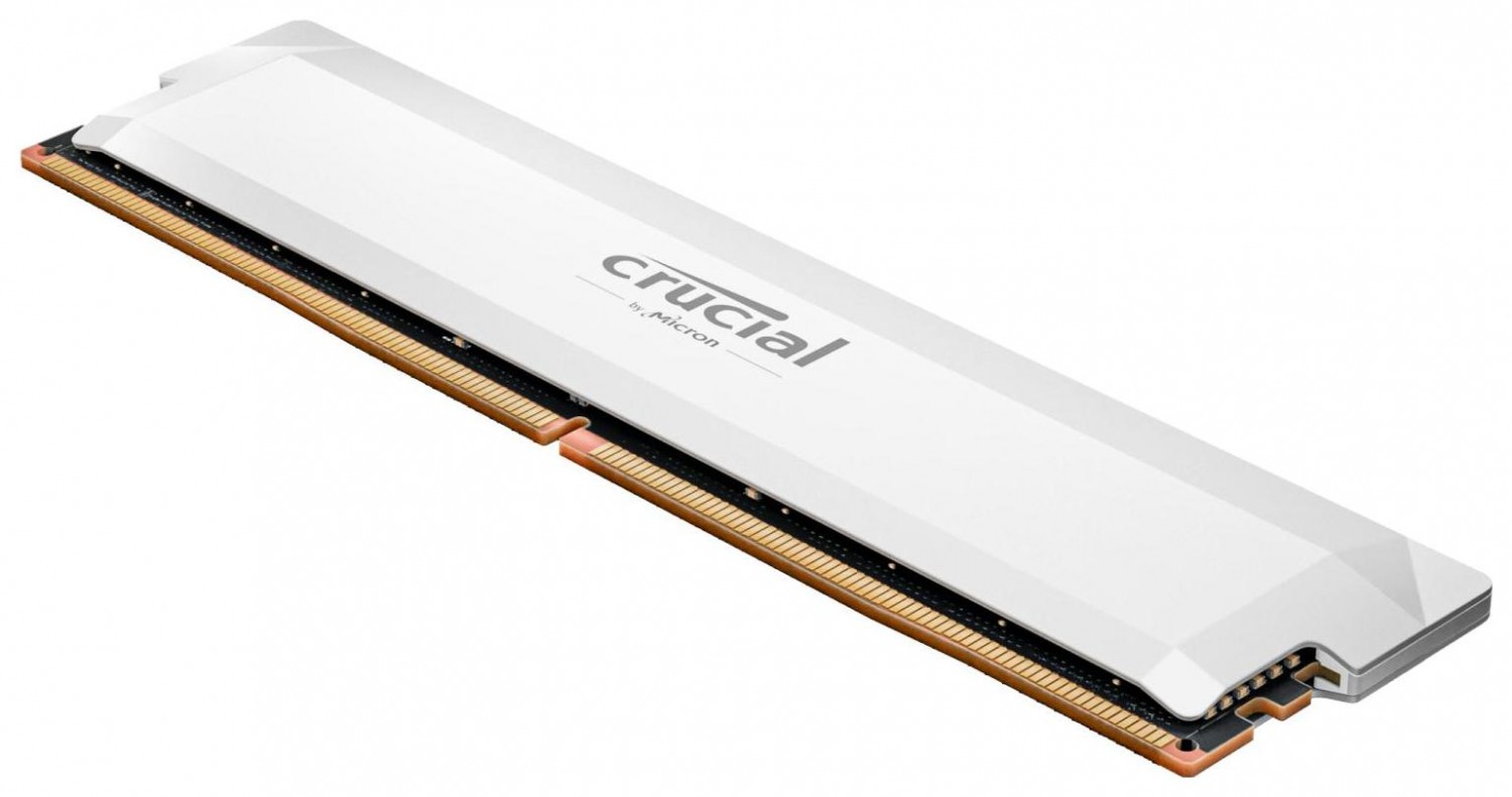 Crucial Pro Overclocking 16GB [1x16GB 6000MHz DDR5 CL36 UDIMM] biała