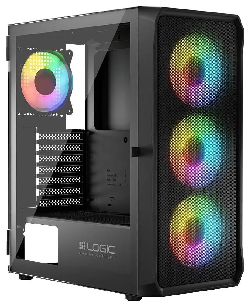 Logic Portos ARGB Midi czarna