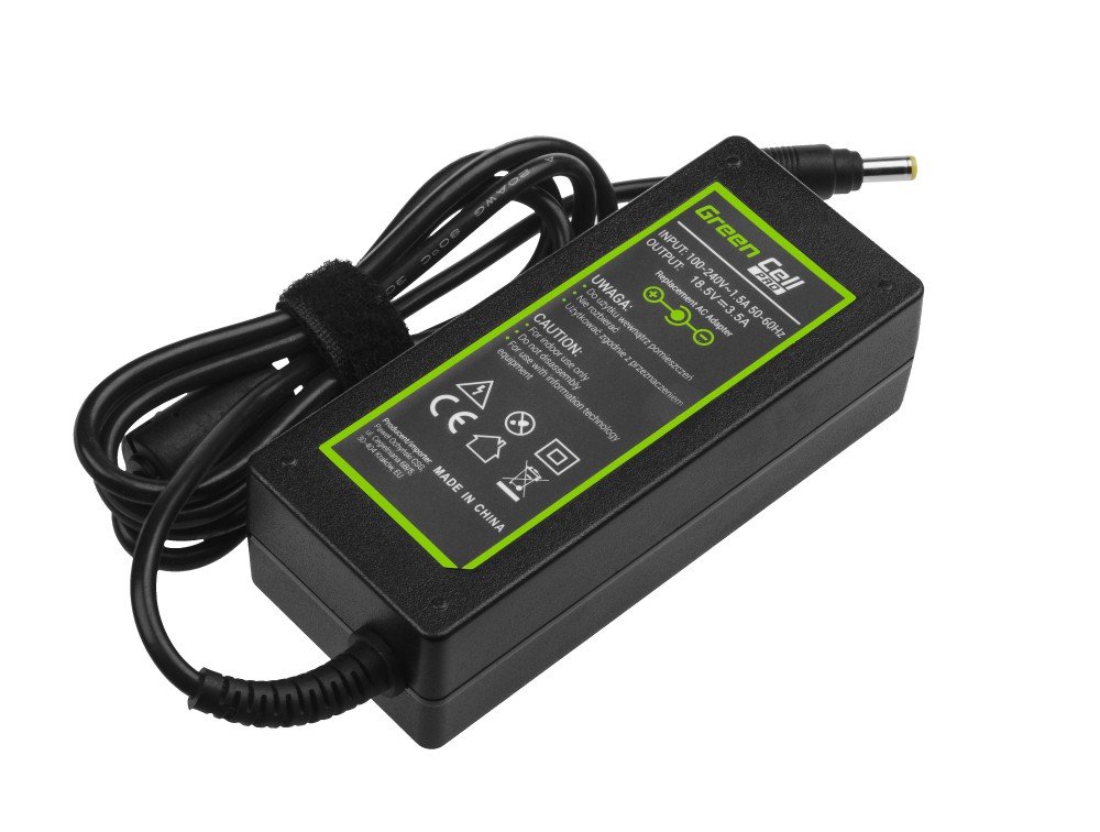 Zamiennik Green Cell PRO do HP 65W 18.5V (wtyk 4.8x1.7)