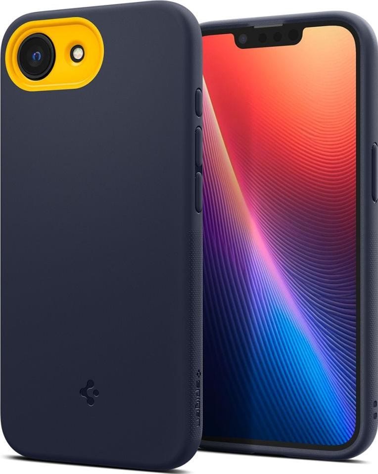 Etui typu plecki Spigen Nano Pop MagSafe do iPhone 16E granatowy