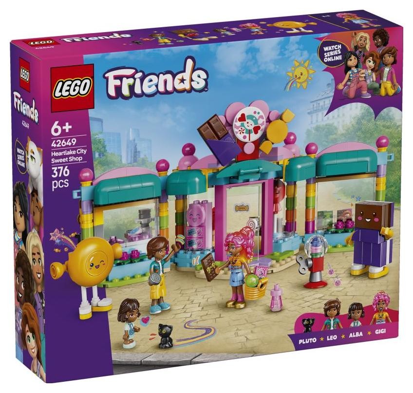 Klocki konstrukcyjne LEGO Friends 42649 Sklep z cukierkami w Heartlake