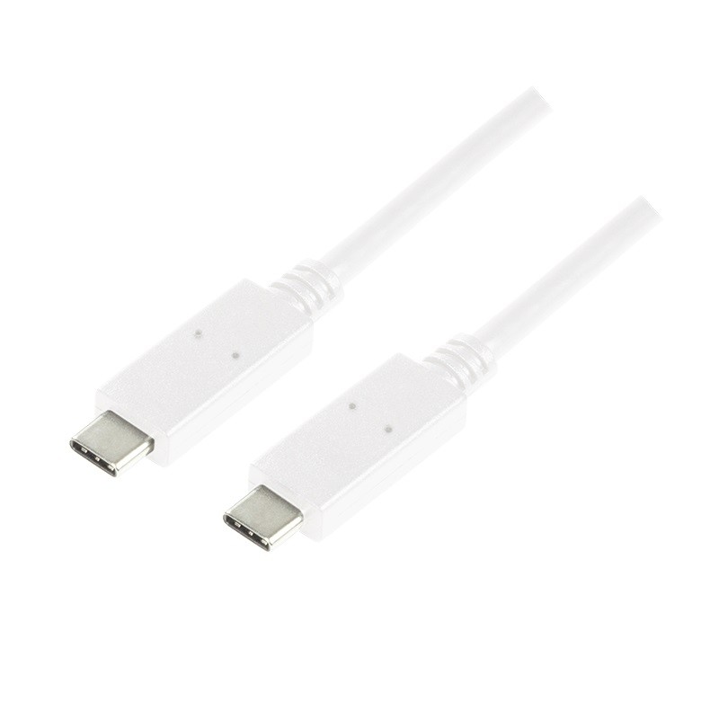 LogiLink USB-C 1.0m biały