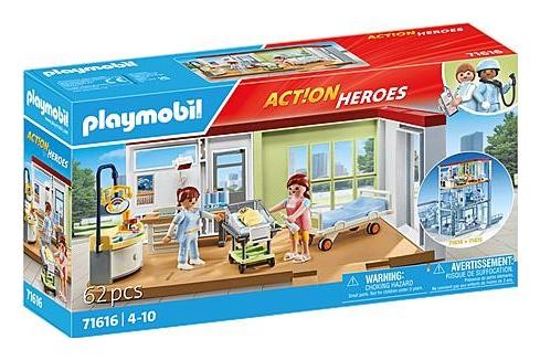 Klocki konstrukcyjne Playmobil Rescue 71616 Oddział położniczy