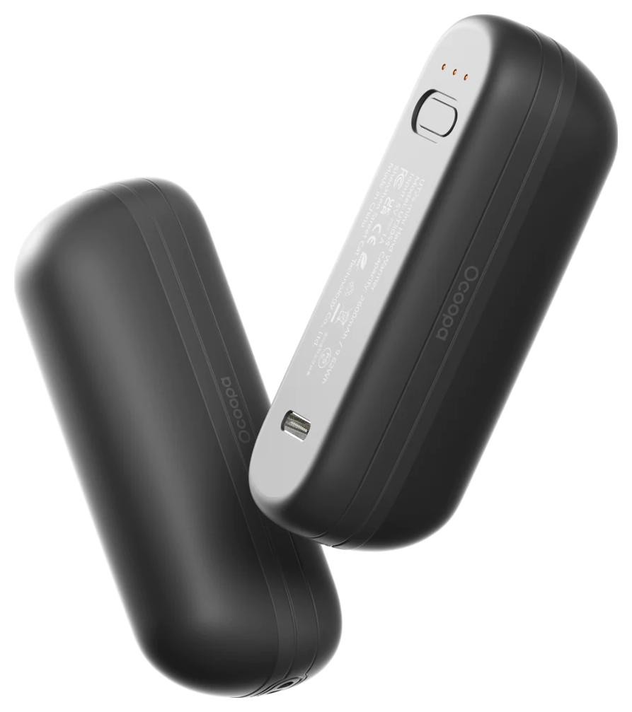 Ocieplacz dłoni Ocoopa UT2s Mini, 5200 mAh, do 6 godzin, czarny
