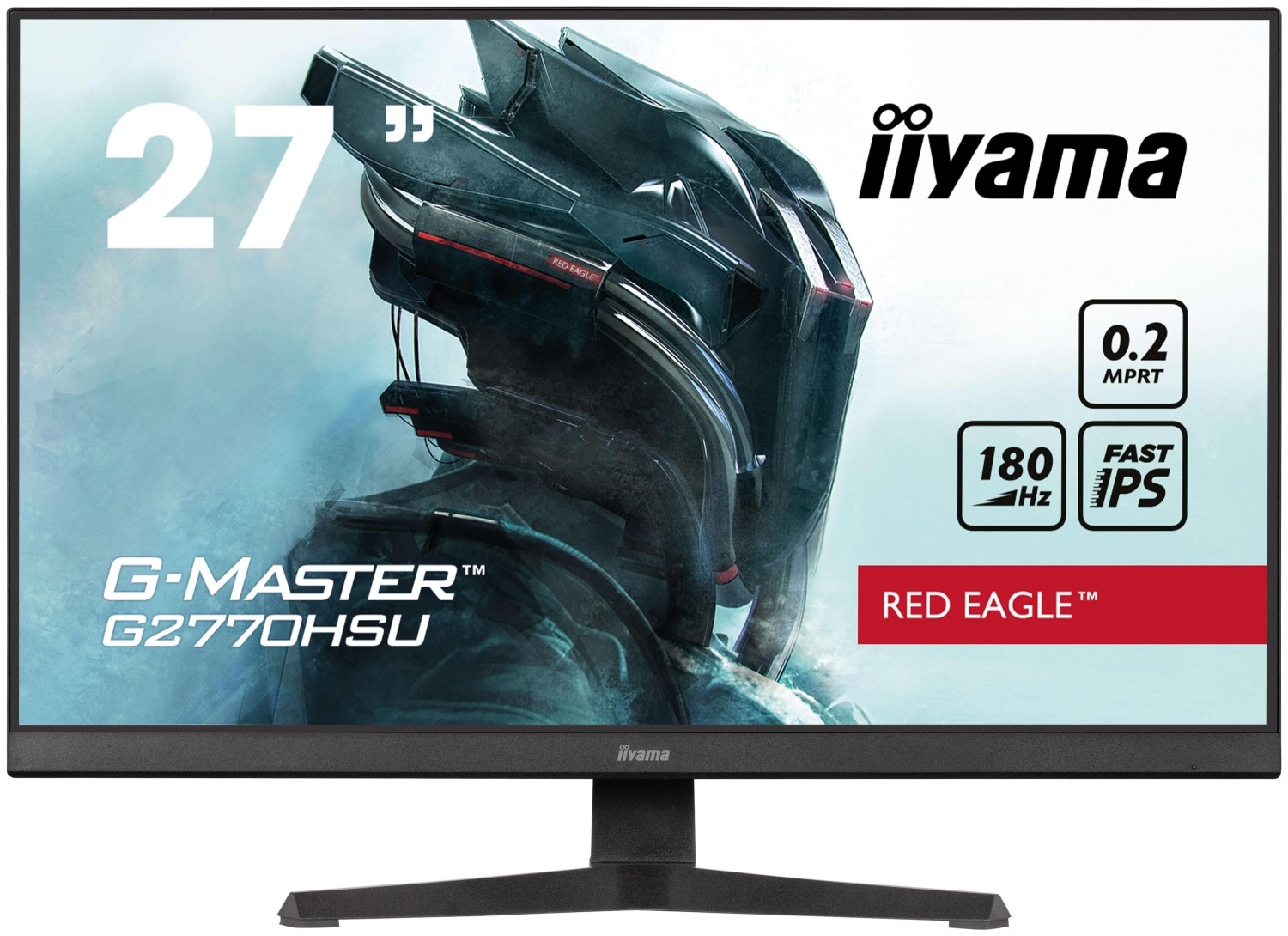 iiyama G-Master G2770HSU-B6 Red Eagle - 180Hz | Full HD | 27'' | IPS | 0,2ms