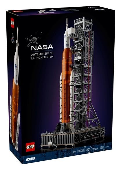Klocki konstrukcyjne LEGO Icons 10341 Rakieta SLS NASA Artemis