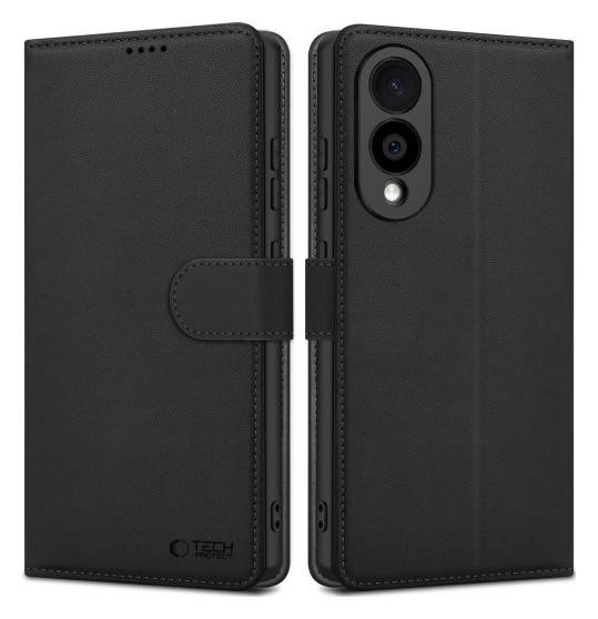Etui z klapką Tech-Protect Wallet Galaxy S25 Edge black