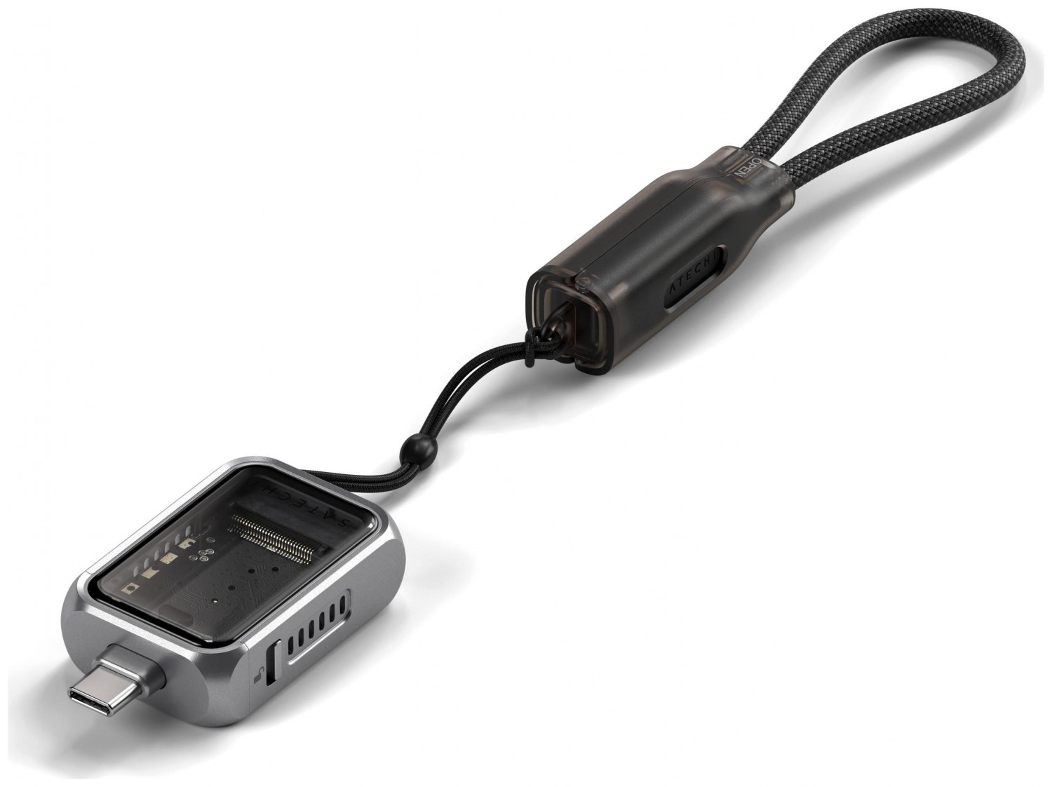 Satechi Mini NVMe SSD Enclosure - USB-C do dysku NVME SSD 2230 (space gray)