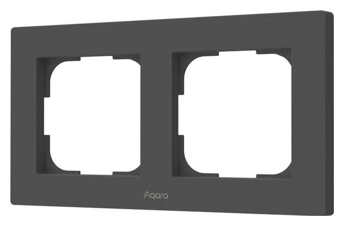 Aqara Switch Frame H2 EU (2-gang) Gray