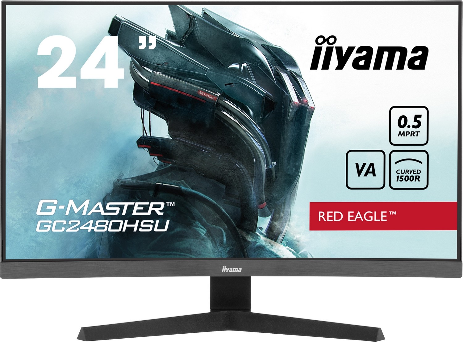 iiyama G-Master GC2480HSU-B1 Red Eagle - 180Hz | Full HD | 23,6'' | VA | 0,5ms