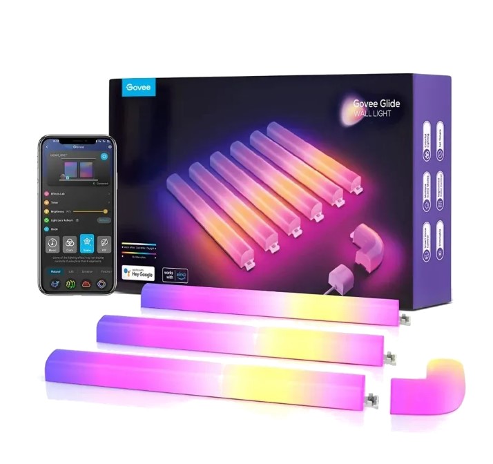 Govee H6062 Glide Wall (6+1) | Panele LED | RGBIC