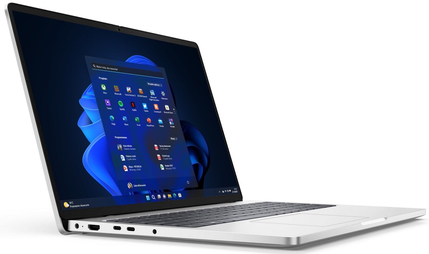 Dell Pro 16 - Ryzen AI 5 PRO 340 | 16'' | 16GB | 512GB | Win11Pro