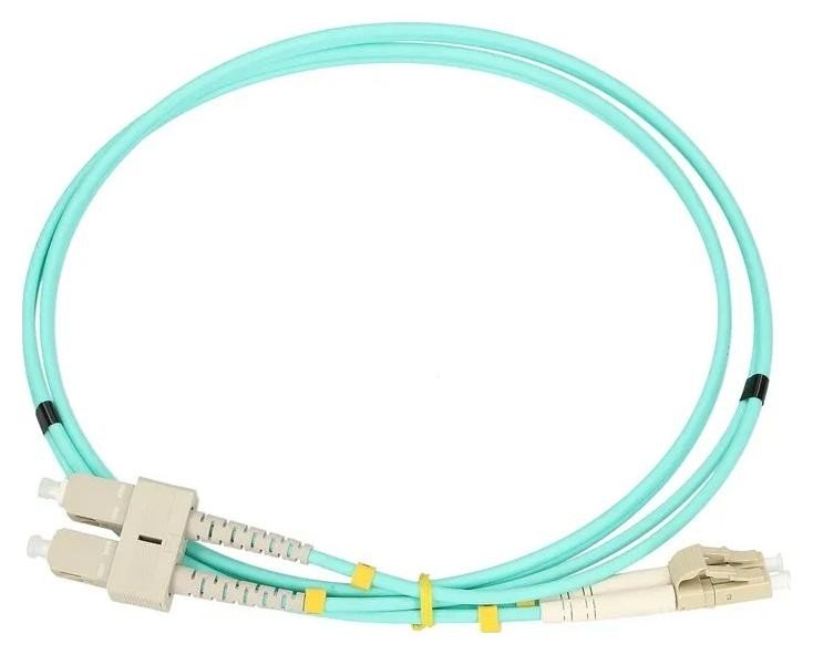 Wielomodowy Extralink LC/UPC-SC/UPC | Wielomodowy, OM3, Duplex, 3mm, 1m