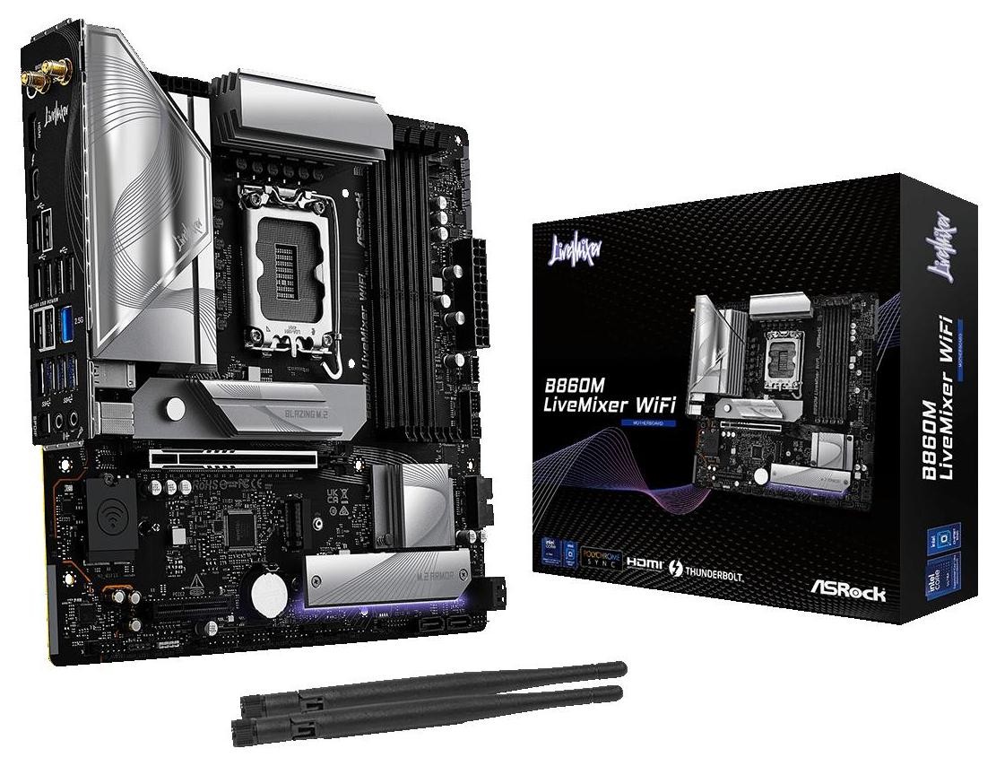 ASRock B860M LiveMixer WiFi