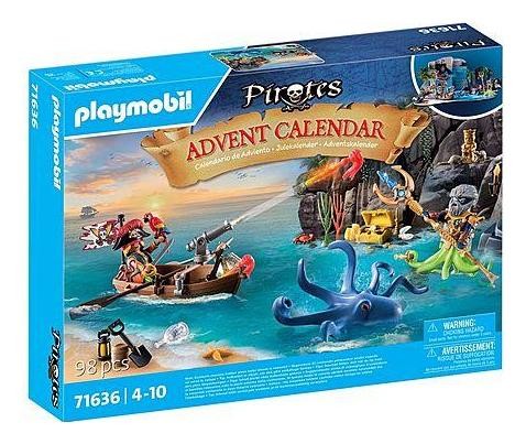 Klocki konstrukcyjne Playmobil 71636 Piraci Kalendarz Adwentowy