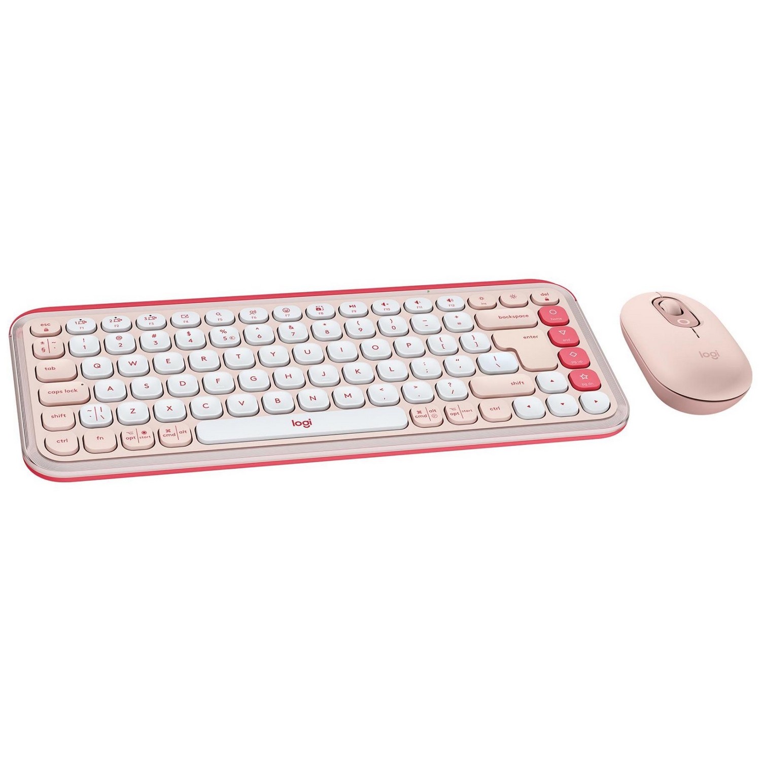 Logitech POP ICON Combo Różowy
