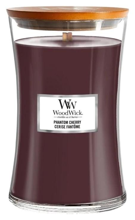 Świeczka duża WoodWick Phantom Cherry Świeca Duża 610g