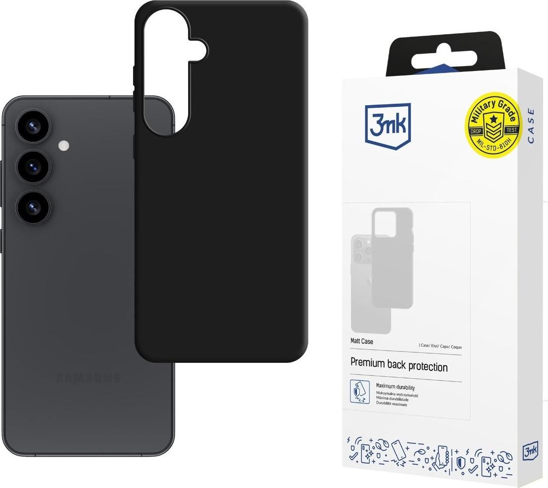 Etui typu plecki 3mk Matt Case Samsung Galaxy S25