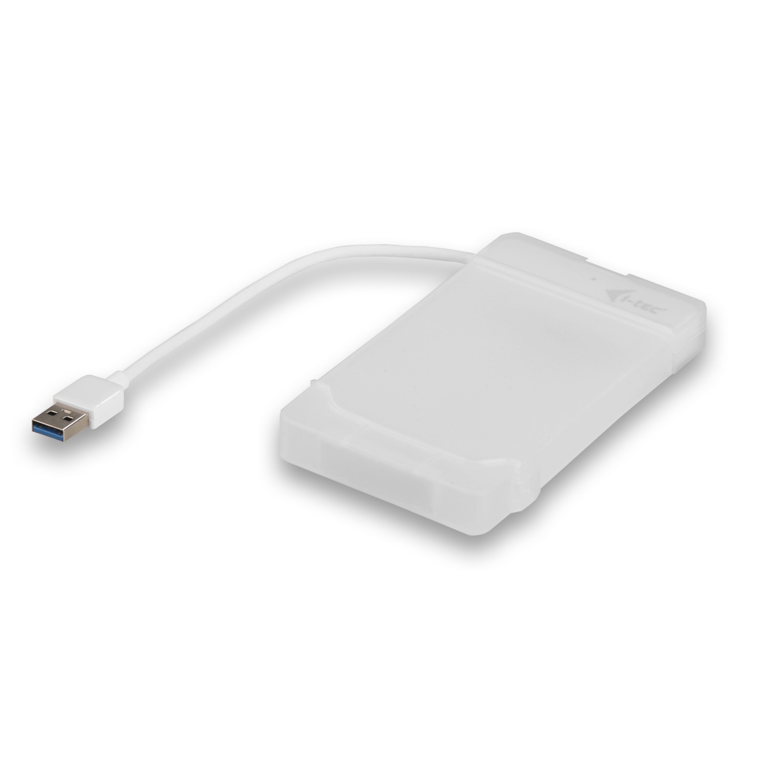Obudowa do dysków twardych i-tec MySafe USB 3.0 Easy zewnętrzna obudowa na dysk 2,5'' 9,5mm SATA I /II/III HDD oraz SSD kolor biały