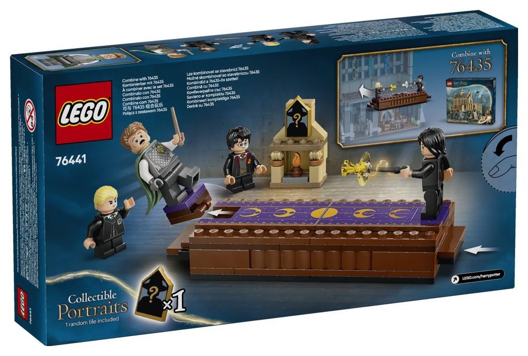Klocki konstrukcyjne LEGO Harry Potter 76441 Zamek Hogwart: Klub pojedynków