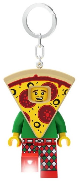 LEGO LGL-KE176 Pizza brelok do kluczy z latarką