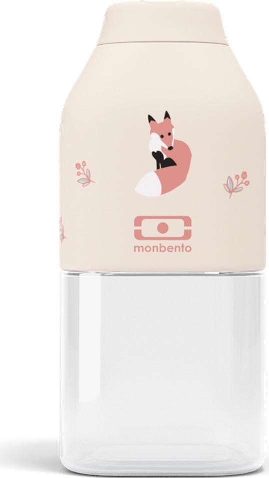 Butelka Monbento S Positive Fox beżowy