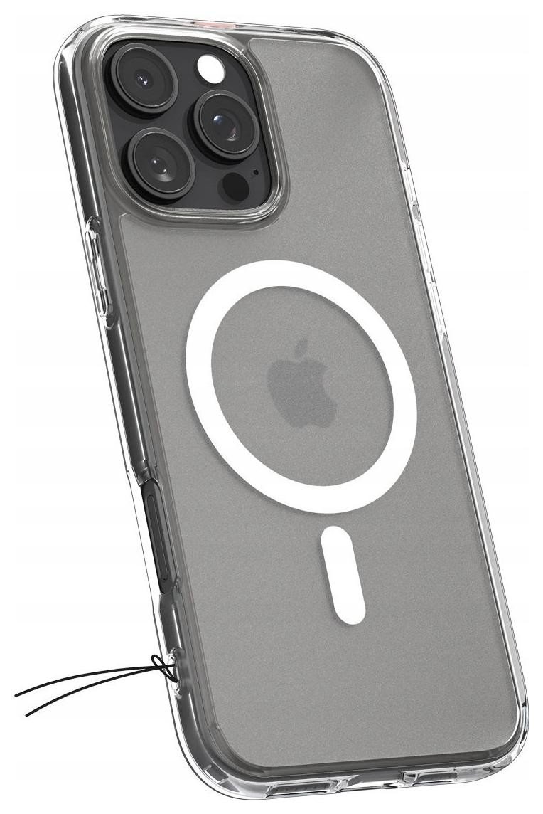 Etui typu plecki Spigen Ultra Hybrid Mag Magsafe iPhone 16 Pro frost clear