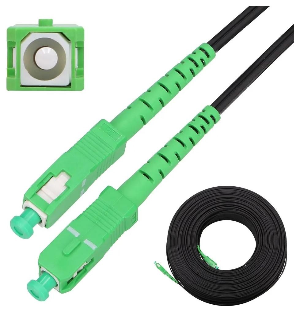 Jednomodowy Extralink SC/APC-SC/APC Płaski | wiszący, jednomodowy, Simplex, G.657A2, 150m