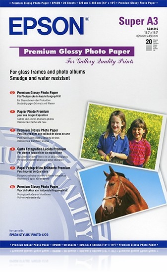 Błyszczący Epson Papier/ Glossy A3 20ark