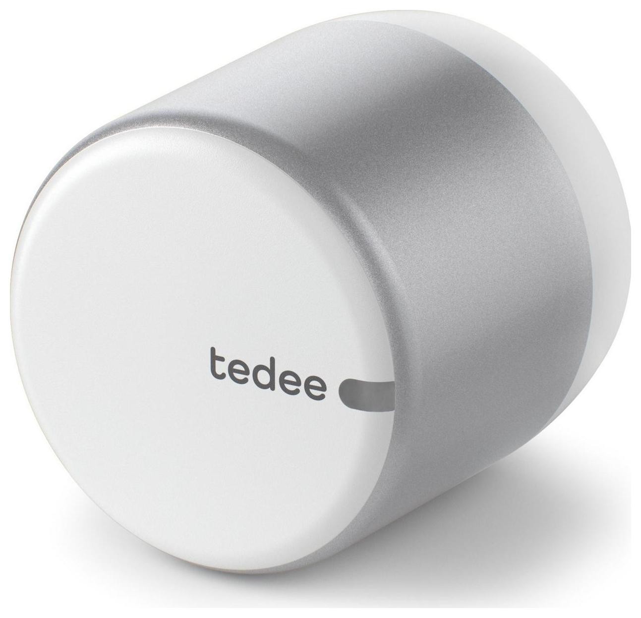 Tedee Lock GO 2 TLV2.0A srebrny z białym przyciskiem