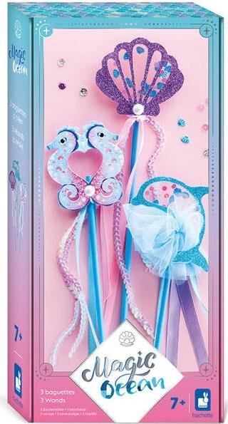 Zestaw artystyczny Janod Magic Ocean Zestaw Kreatywny 3 Różdżki