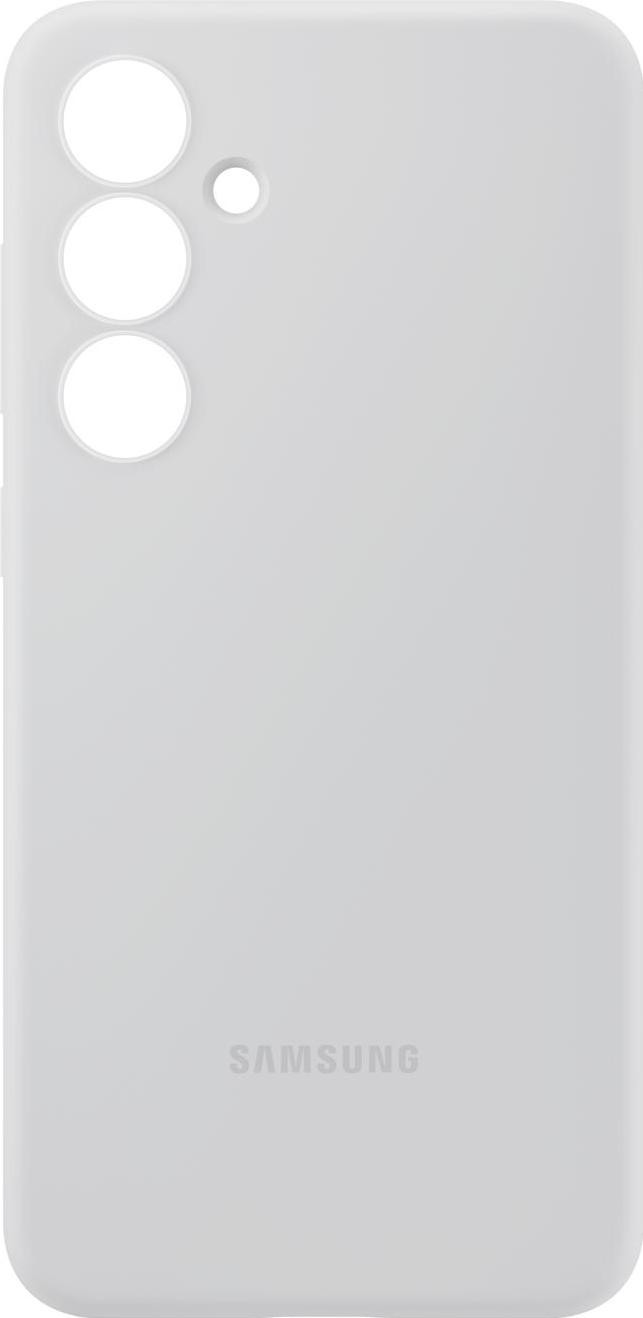 Etui typu plecki Samsung Silicone Case do S24 FE S721 szary