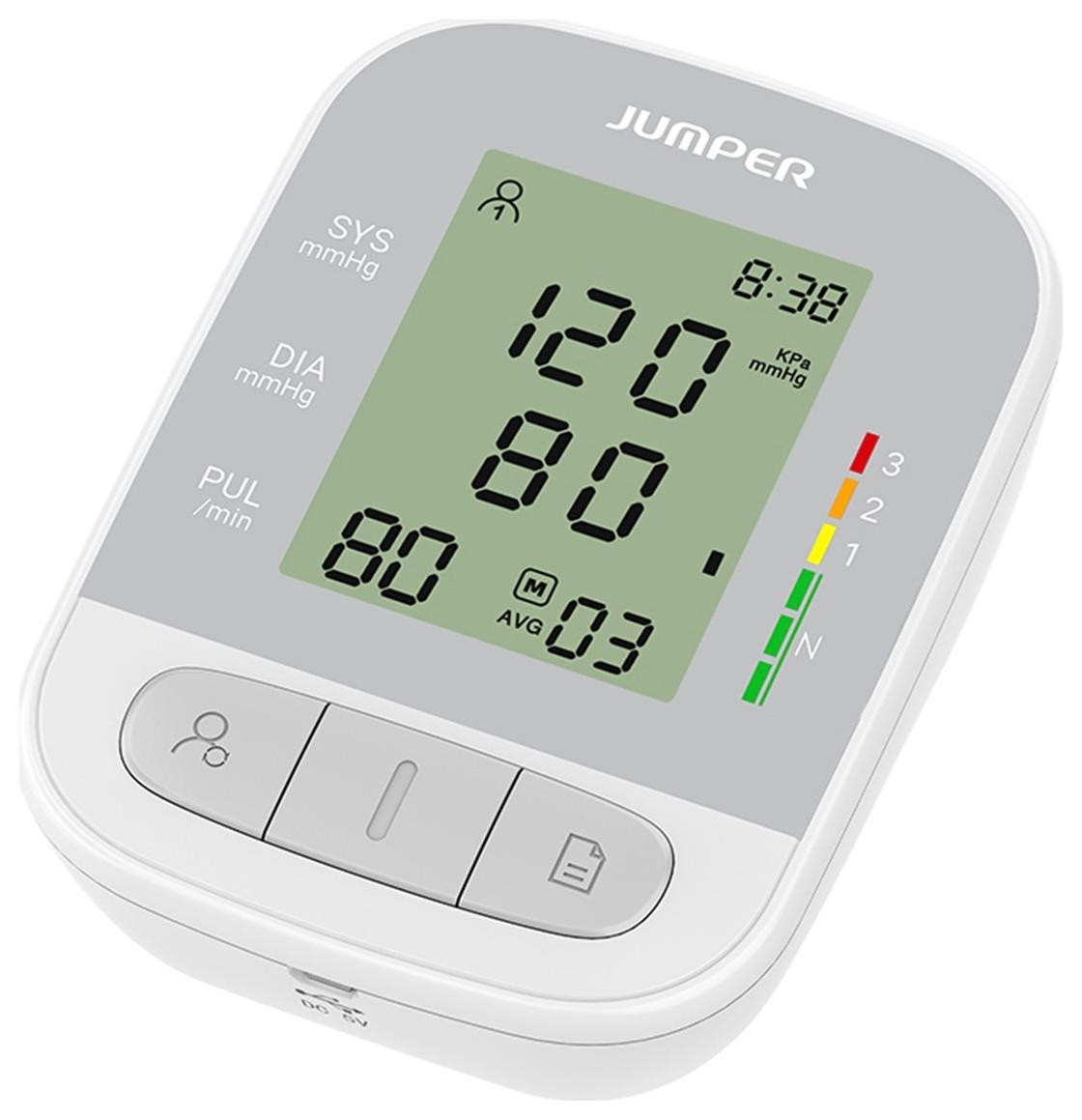 Jumper JPD-HA210 biało-szary