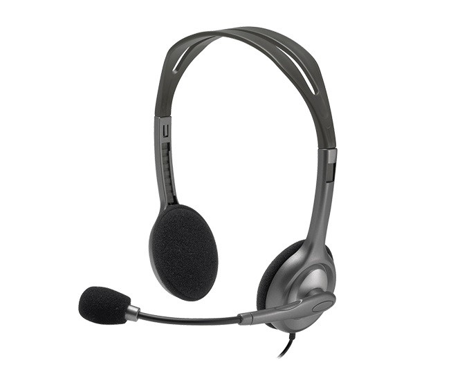 Logitech H111 Headset szary