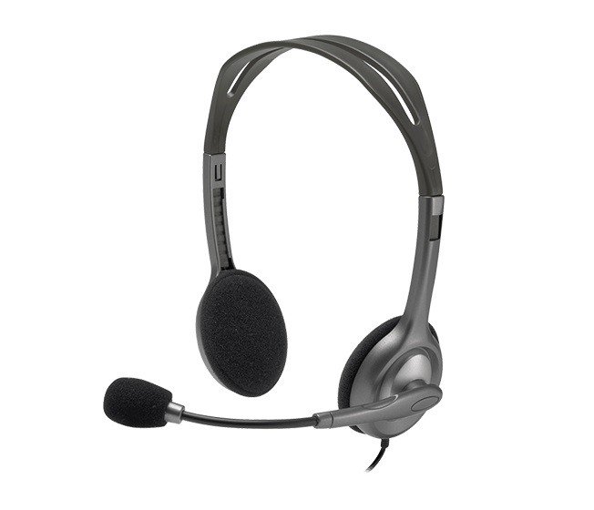 Logitech H111 Headset szary