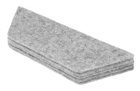 Nobo wkłady filcowe do gąbki 10 szt.