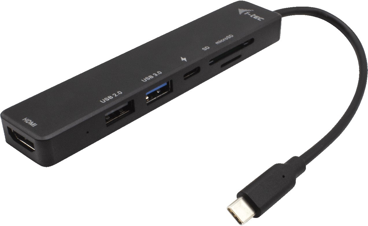 i-tec USB-C Travel Easy Docking Station 4K HDMI Czytnik kart + Power Delivery 60W