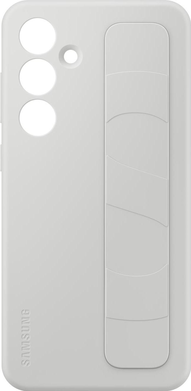 Etui typu plecki Samsung Standing Grip Case do S24 FE S721 szary