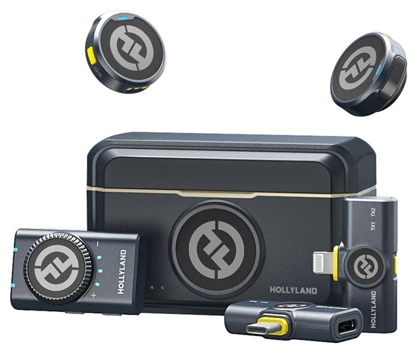 Hollyland Lark M2 Combo - Lavalier (Duo,ShineCharcoal)